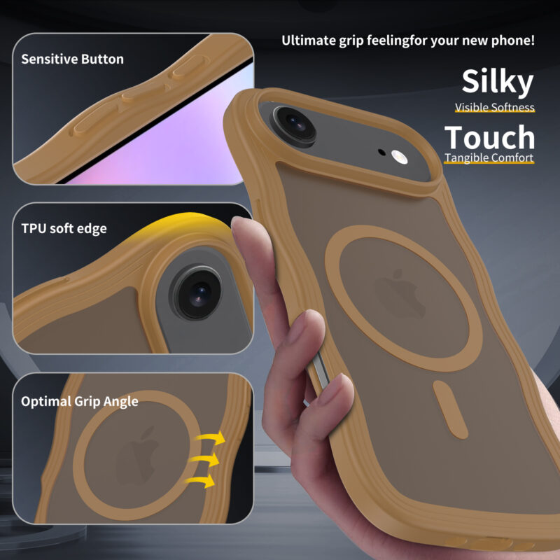 MagSafe® Compatible Walnut Silk-iPhone 17 Air