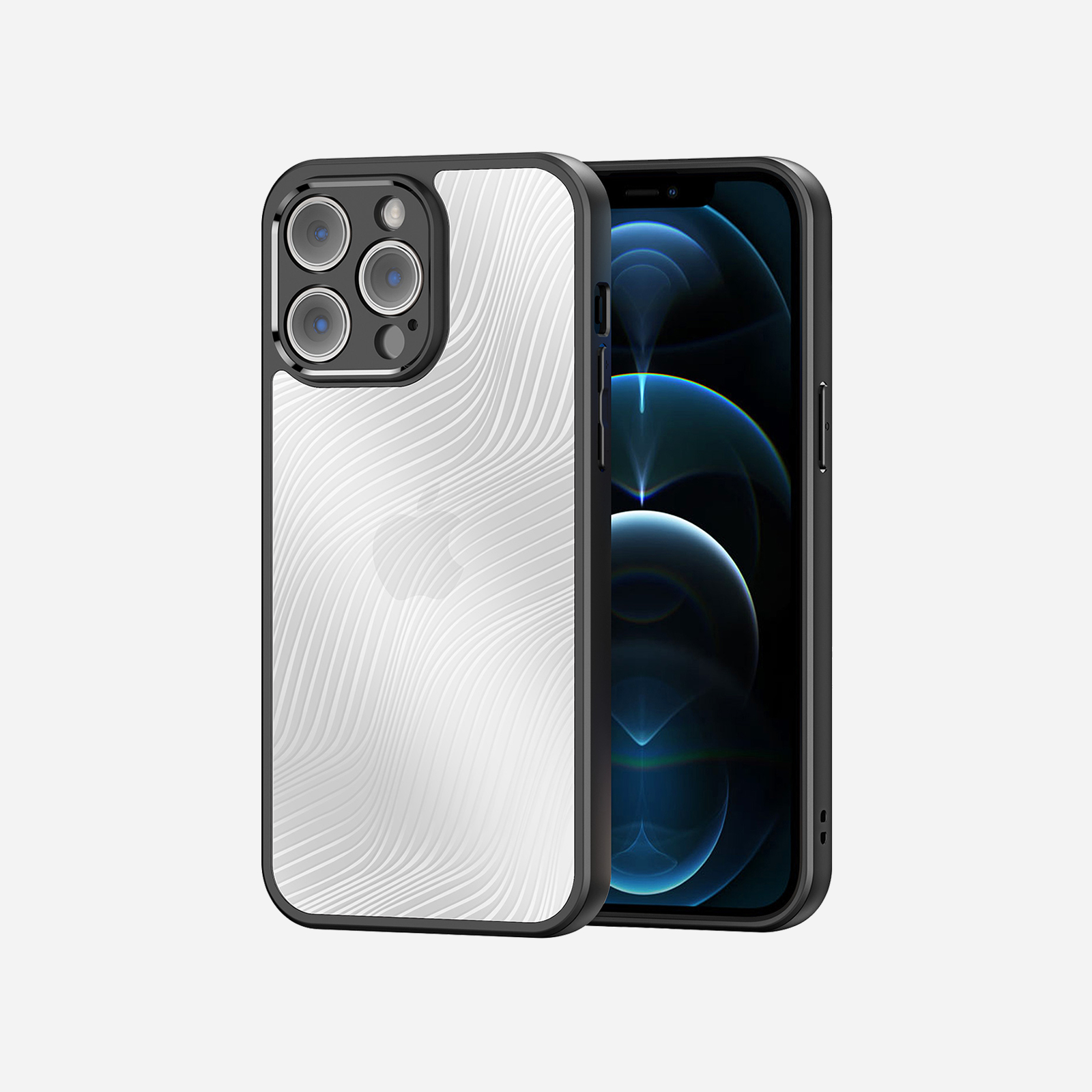 AIMO WaveSkin – FlowGrip Frosted Case for iPhone 12 Seiex